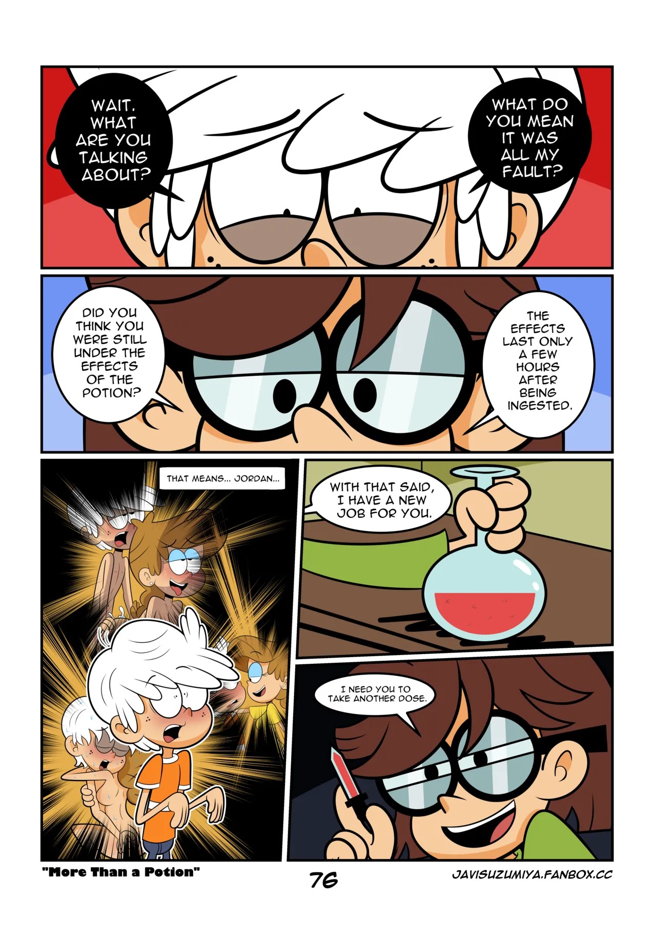 More Than a Potion Porn Comic english 77