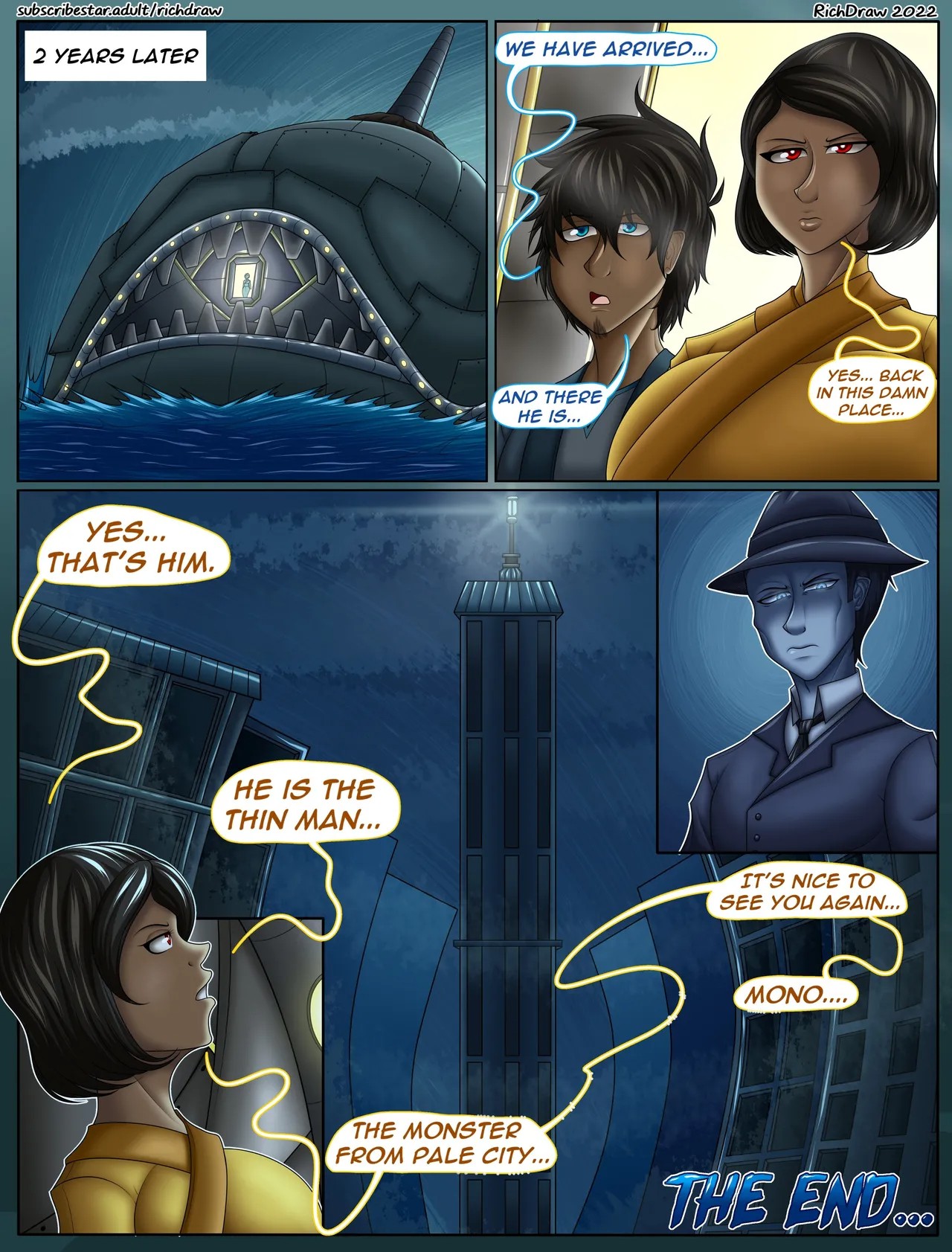 My Lewd Little Nightmares part 3 Porn Comic english 84