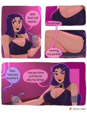 Night Out With Blackfire Porn Comic english 02