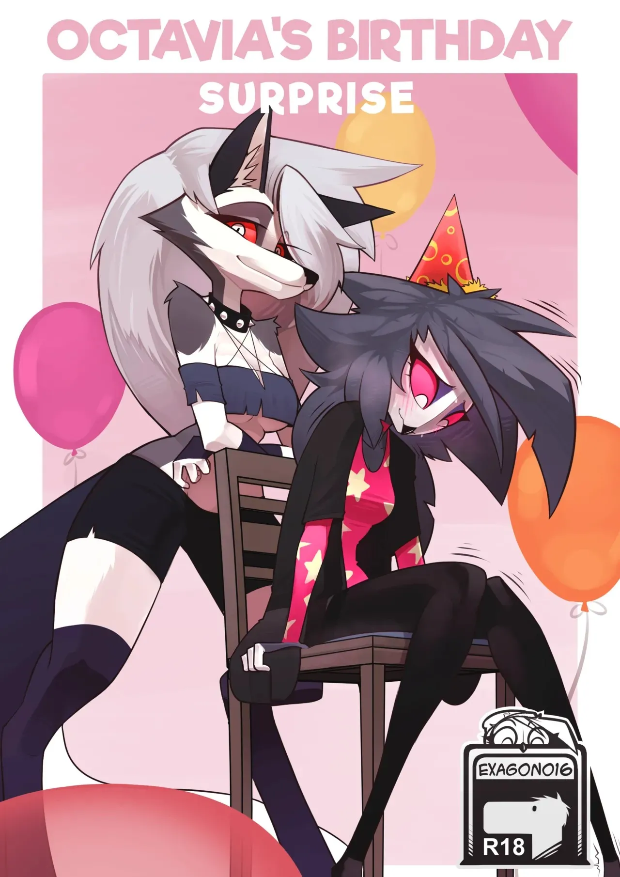 Octavias Birthday Surprise (Helluva Boss) [Exagono] - English - Porn Comic