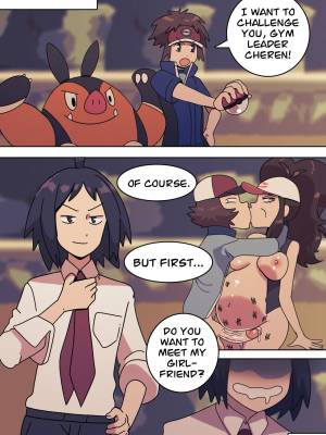 Pokemon BW Trio Porn Comic english 25