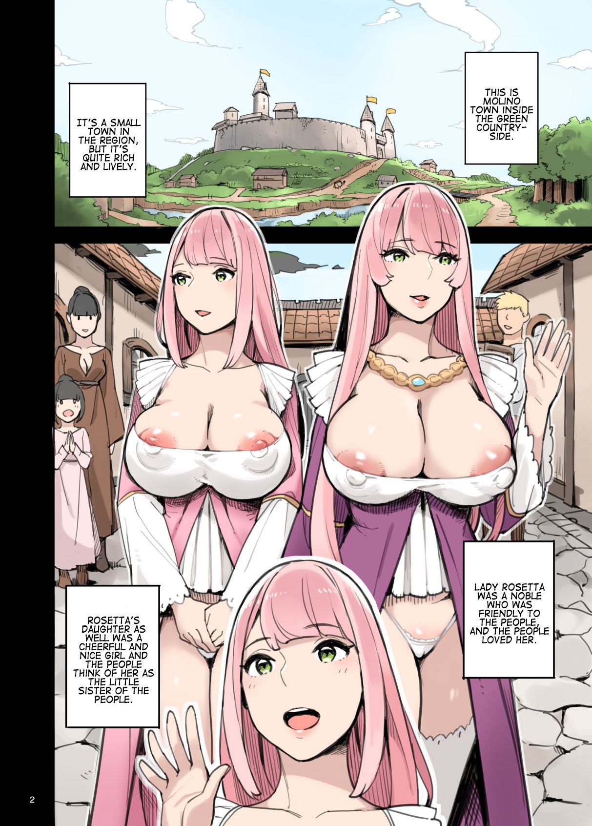 Raid From The Wild Sex Empire!!: Lewd Escape Part Porn Comic english 02
