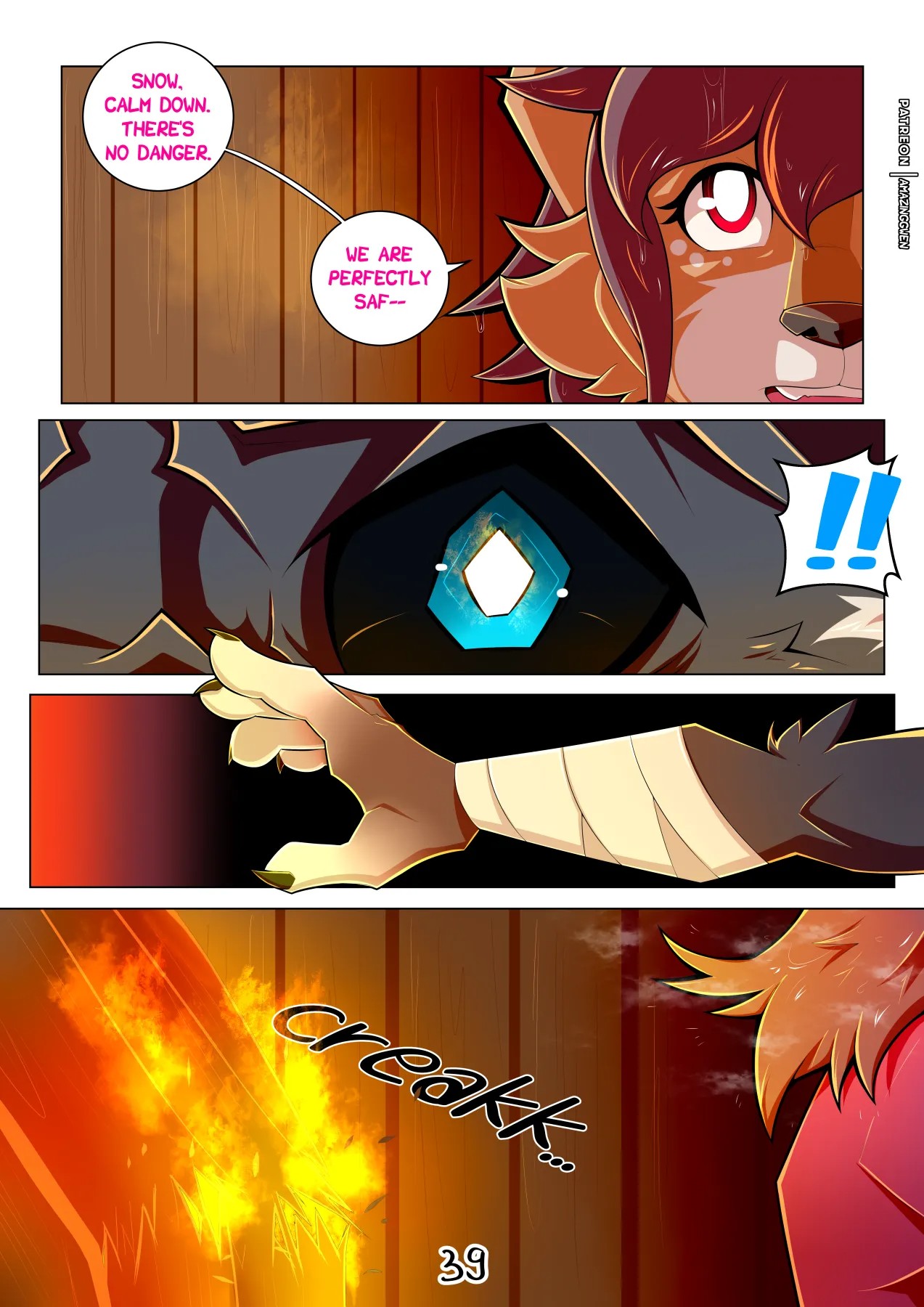 Red Blossom & Winter Snow Porn Comic english 38