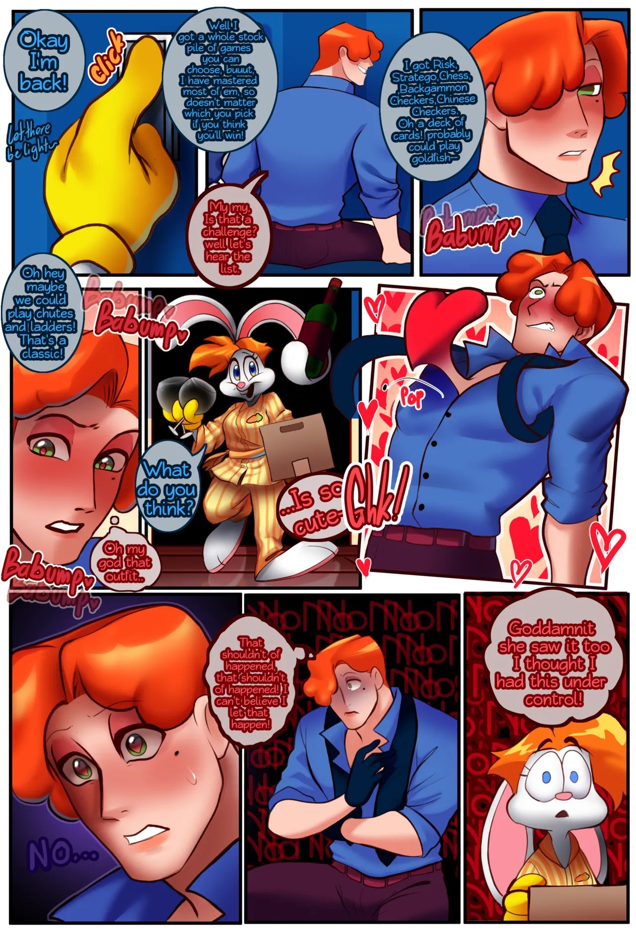 Rosie x Jessie Rabbit Porn Comic english 04