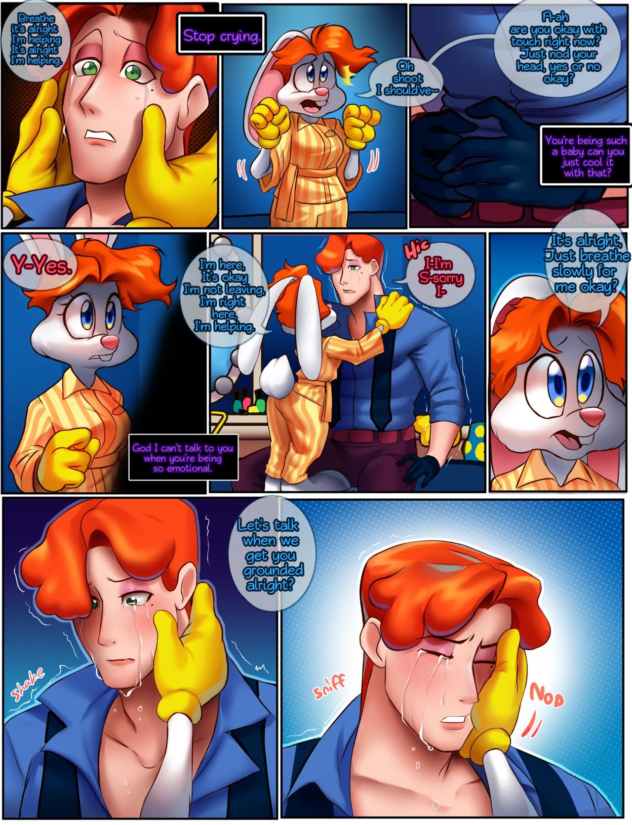 Rosie x Jessie Rabbit Porn Comic english 06