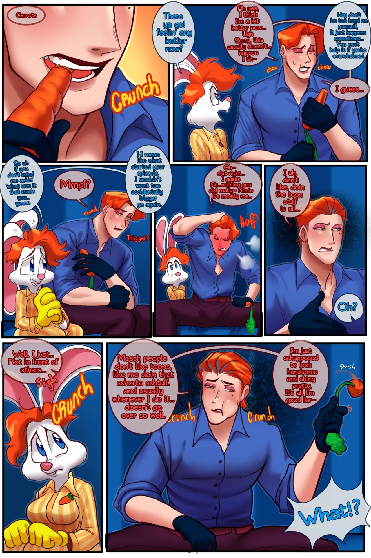 Rosie x Jessie Rabbit Porn Comic english 09