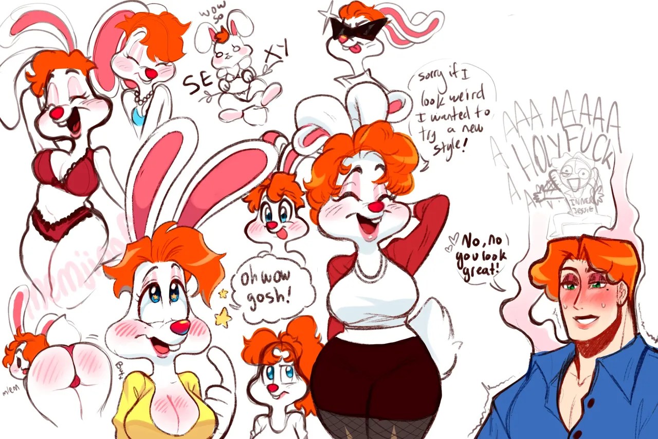 Rosie x Jessie Rabbit Porn Comic english 55