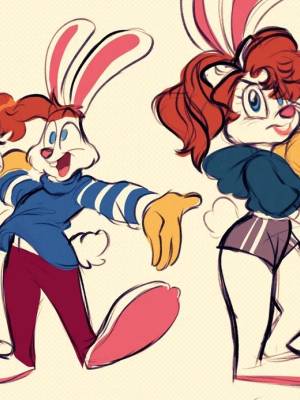 Rosie x Jessie Rabbit Porn Comic english 56