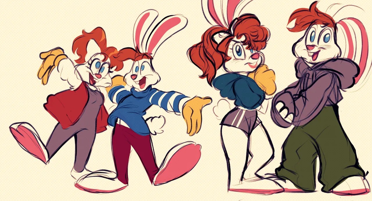Rosie x Jessie Rabbit Porn Comic english 56