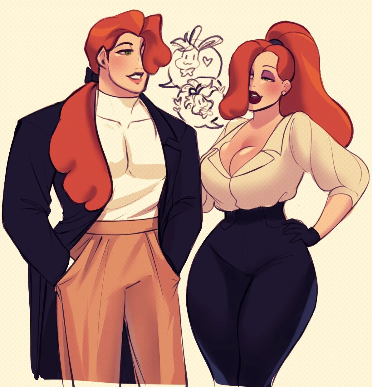 Rosie x Jessie Rabbit Porn Comic english 57