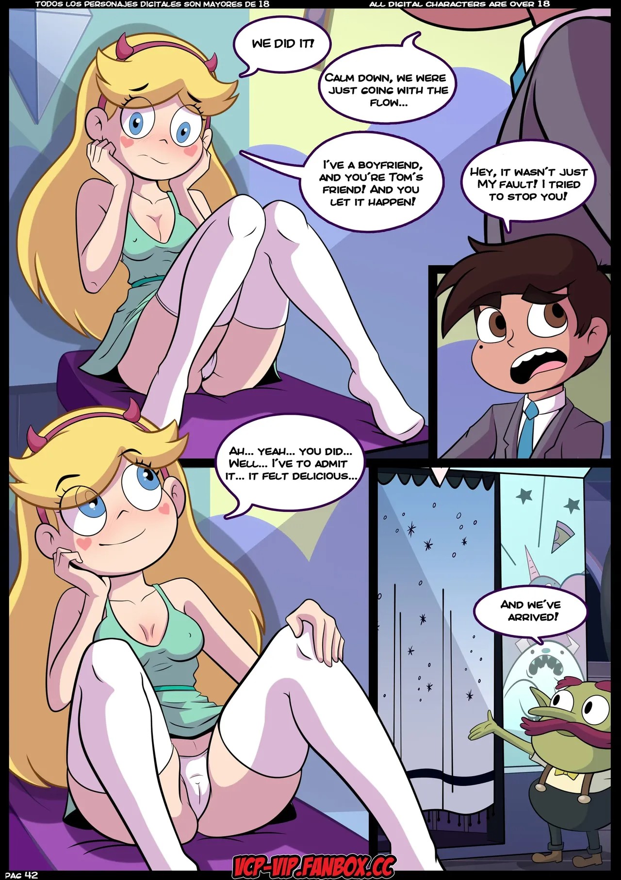 Star VS. The Forces Of Sex Part 5: Booth Buddies Porn Comic english 43