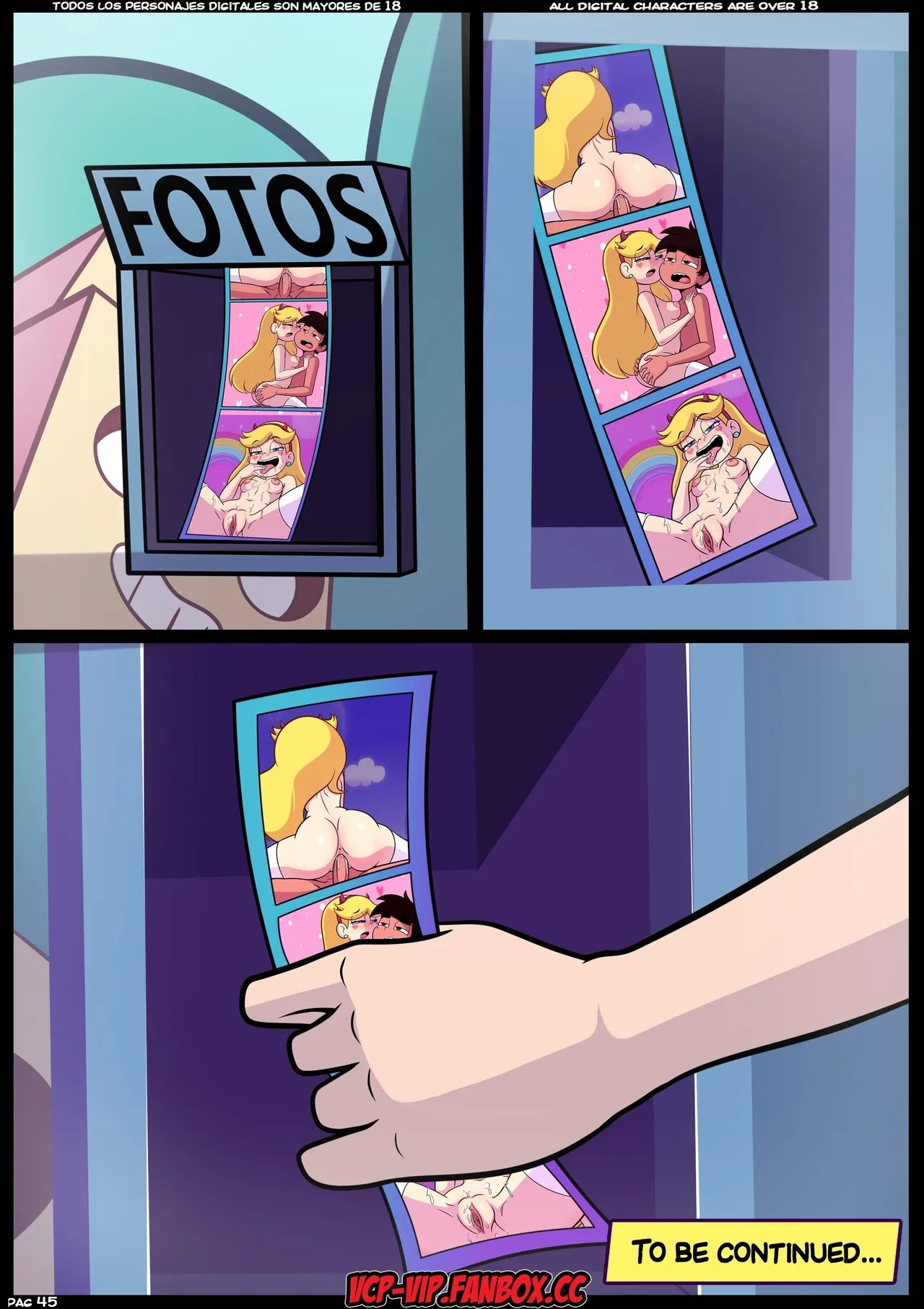 Star VS. The Forces Of Sex Part 5: Booth Buddies Porn Comic english 46