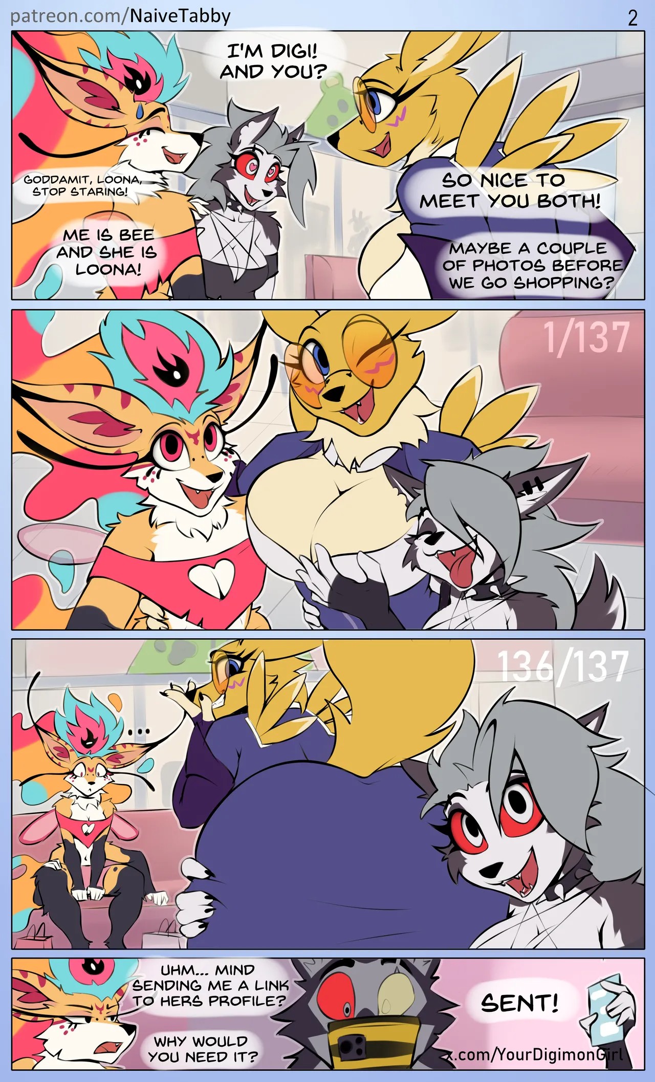 Take a Shot By NaiveTabby Porn Comic english 52