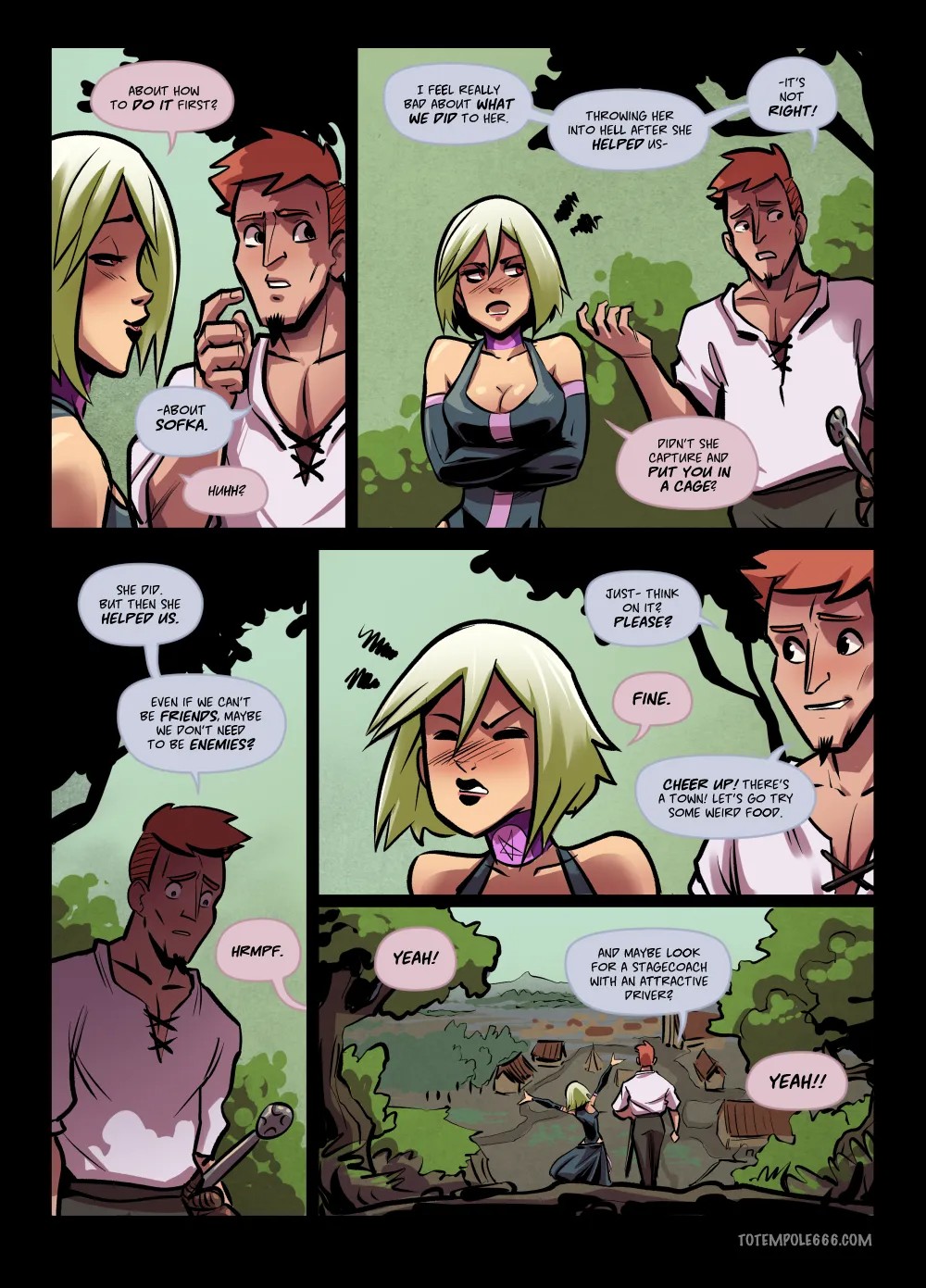 The Cummoner Part 28: Soul-Bound Sorceress Porn Comic english 55