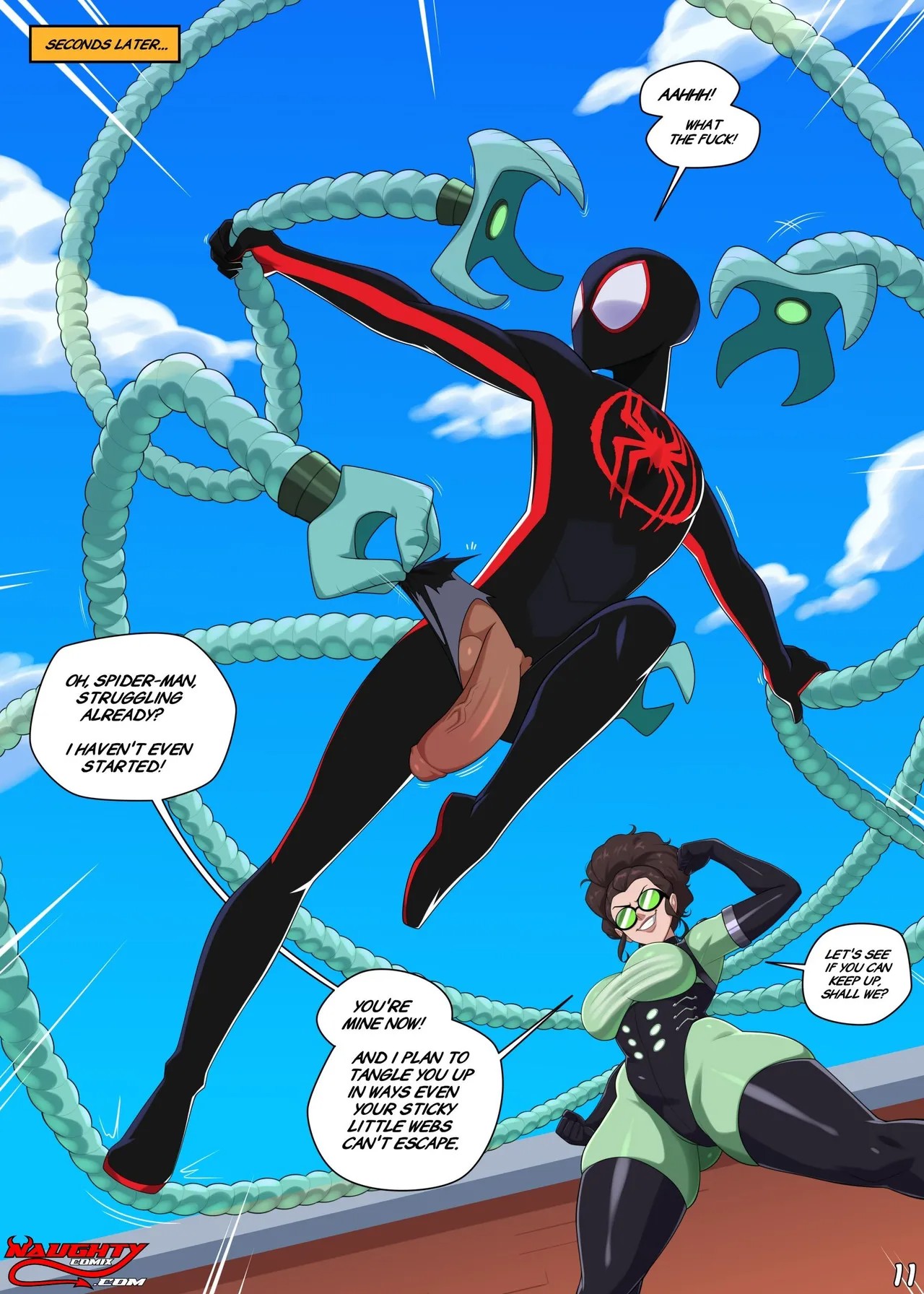 The Perverted Spider-Man Porn Comic english 11