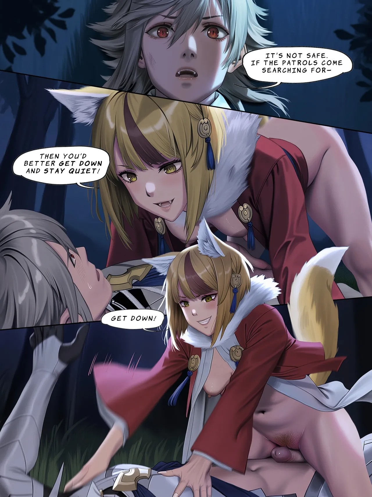 The Taming Of The Kunoichi Part 2 Porn Comic english 12