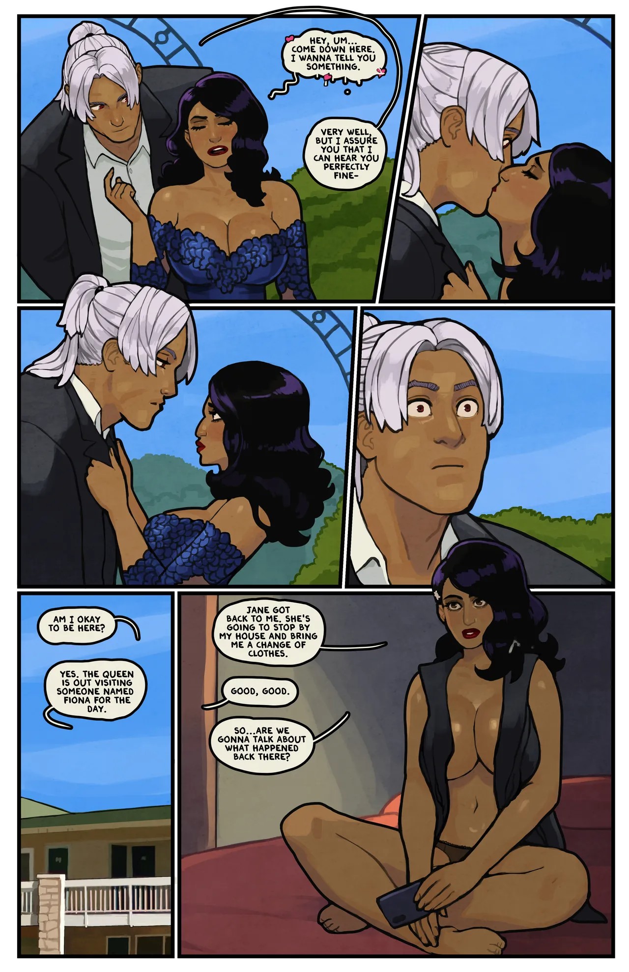 This Romantic World Part 10: Beach Party Porn Comic english 49