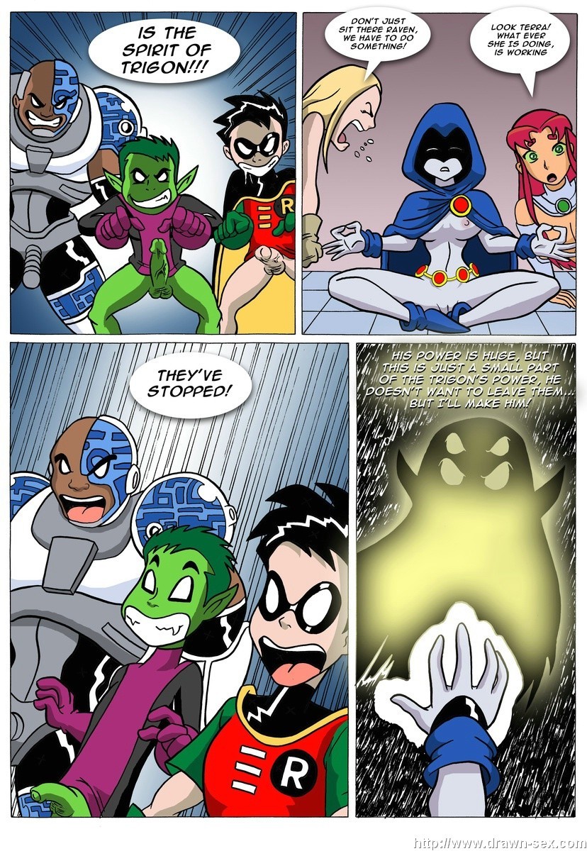 Trigon's Dark Desires Porn Comic english 18