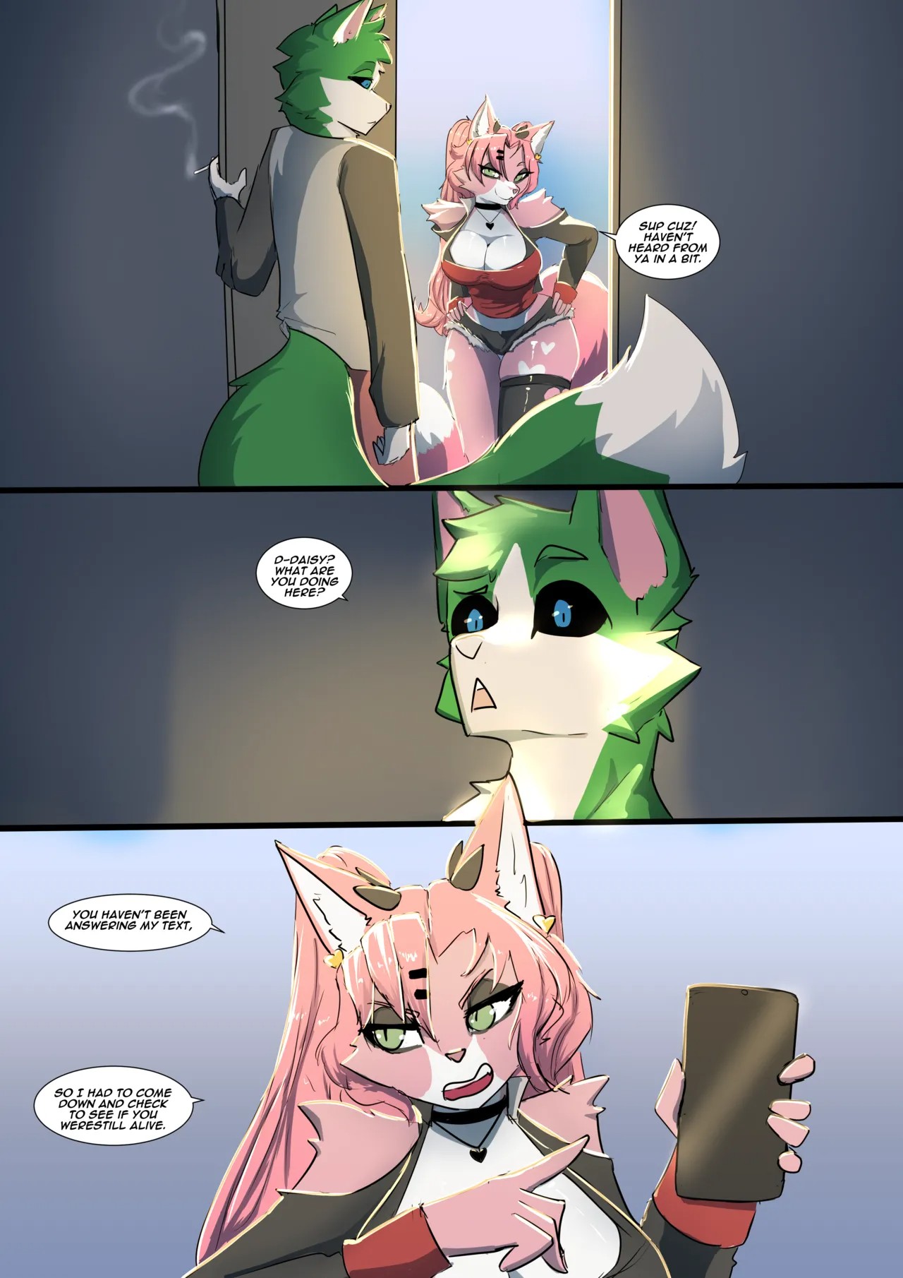 True Felines Porn Comic english 31