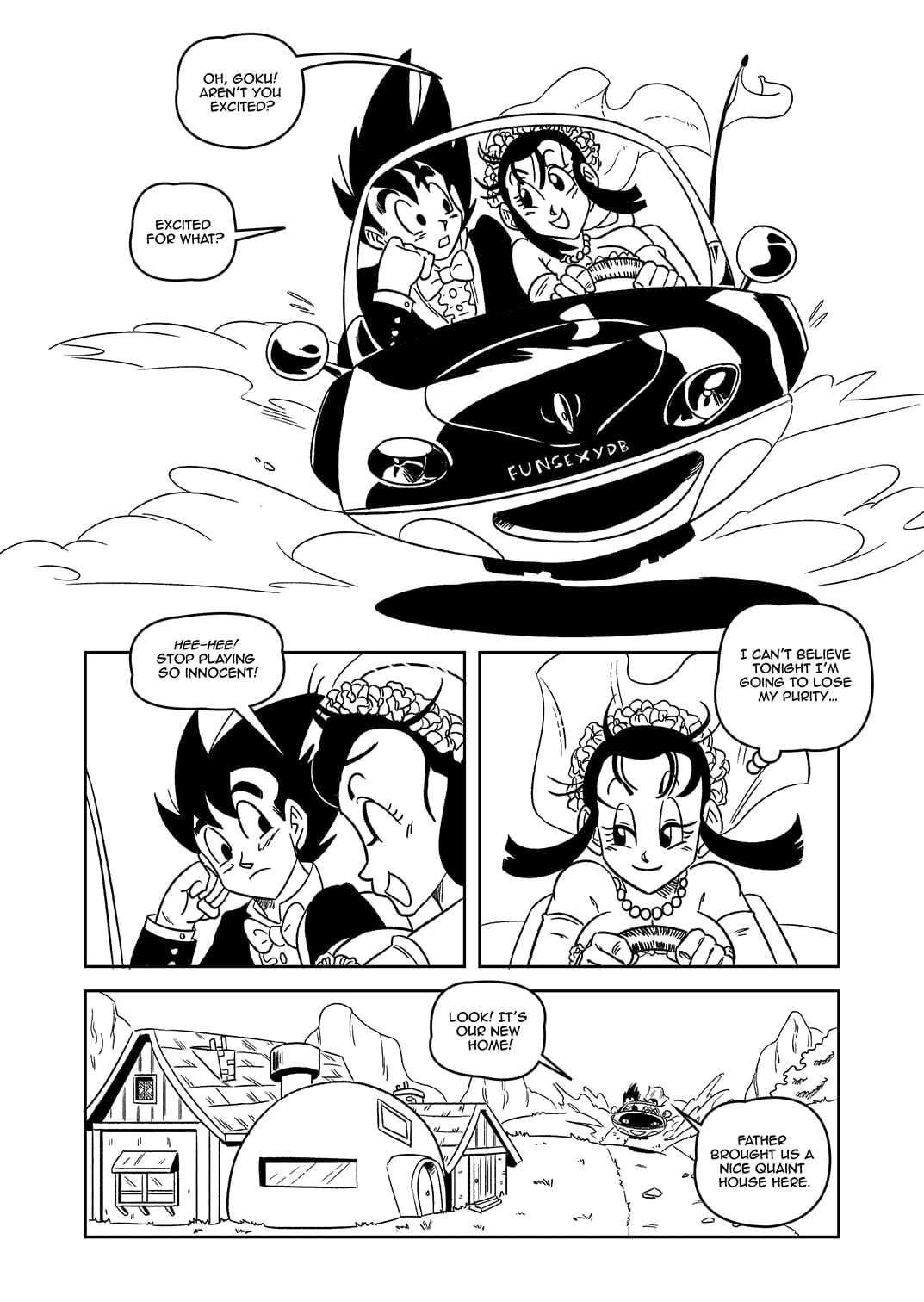 Wedding Night By FunsexyDB Porn Comic english 02