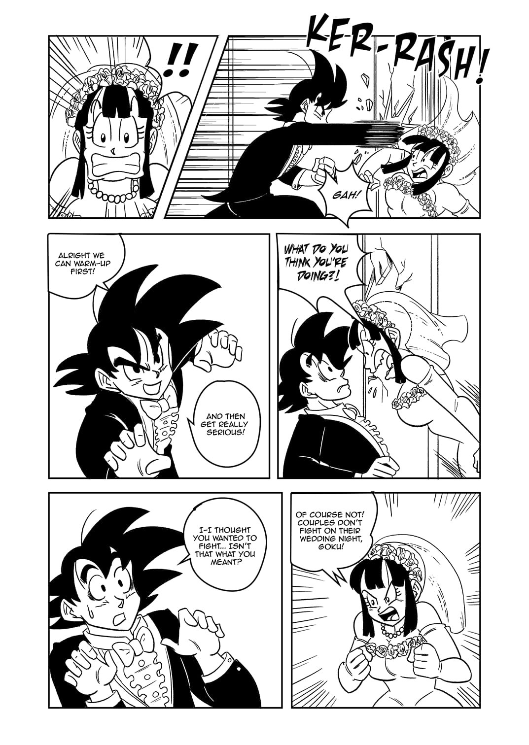 Wedding Night By FunsexyDB Porn Comic english 04