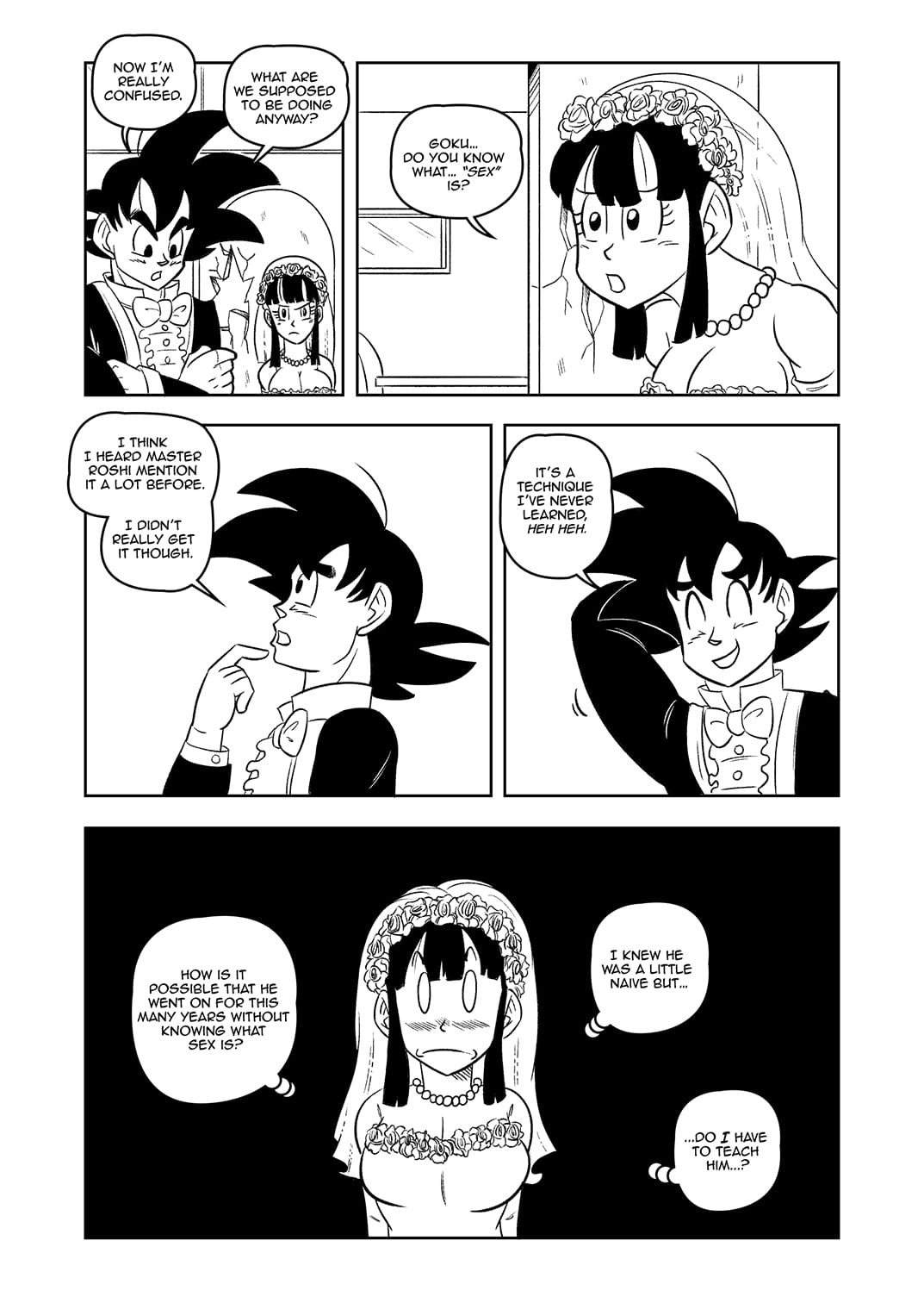 Wedding Night By FunsexyDB Porn Comic english 05