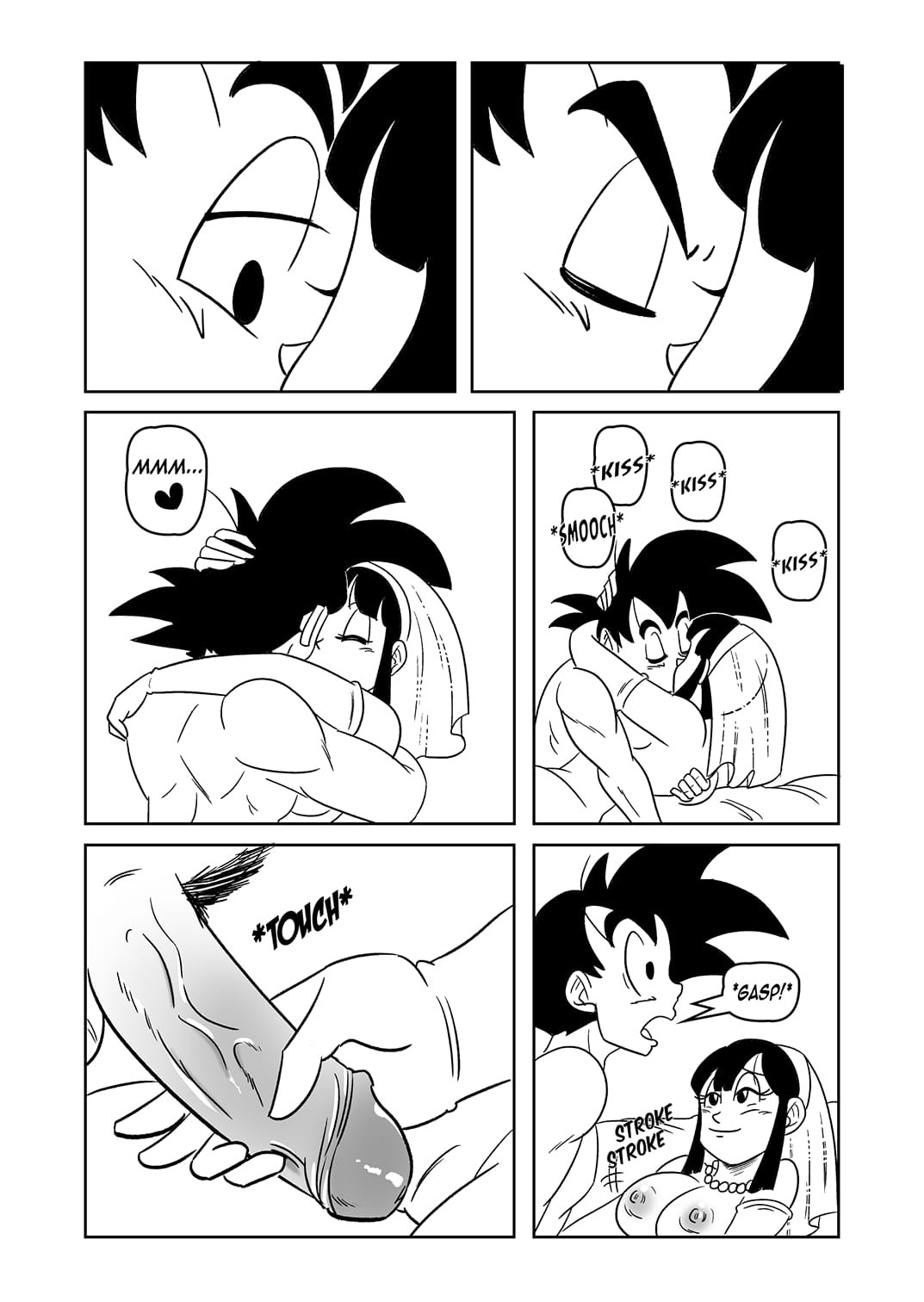 Wedding Night By FunsexyDB Porn Comic english 10