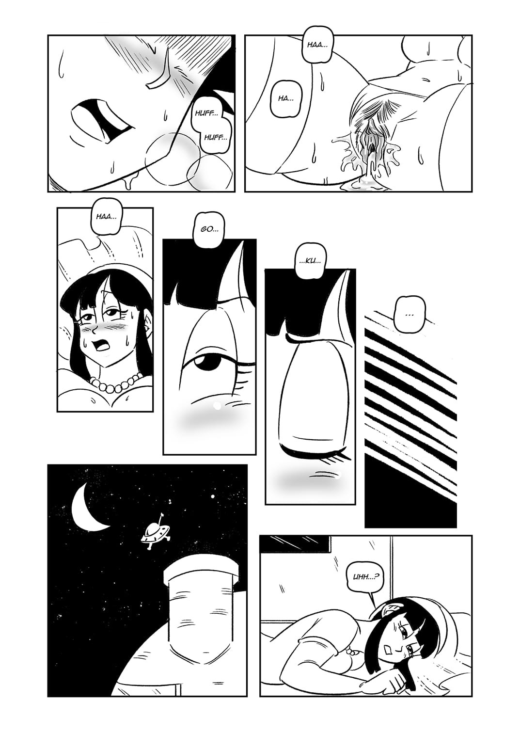 Wedding Night By FunsexyDB Porn Comic english 18