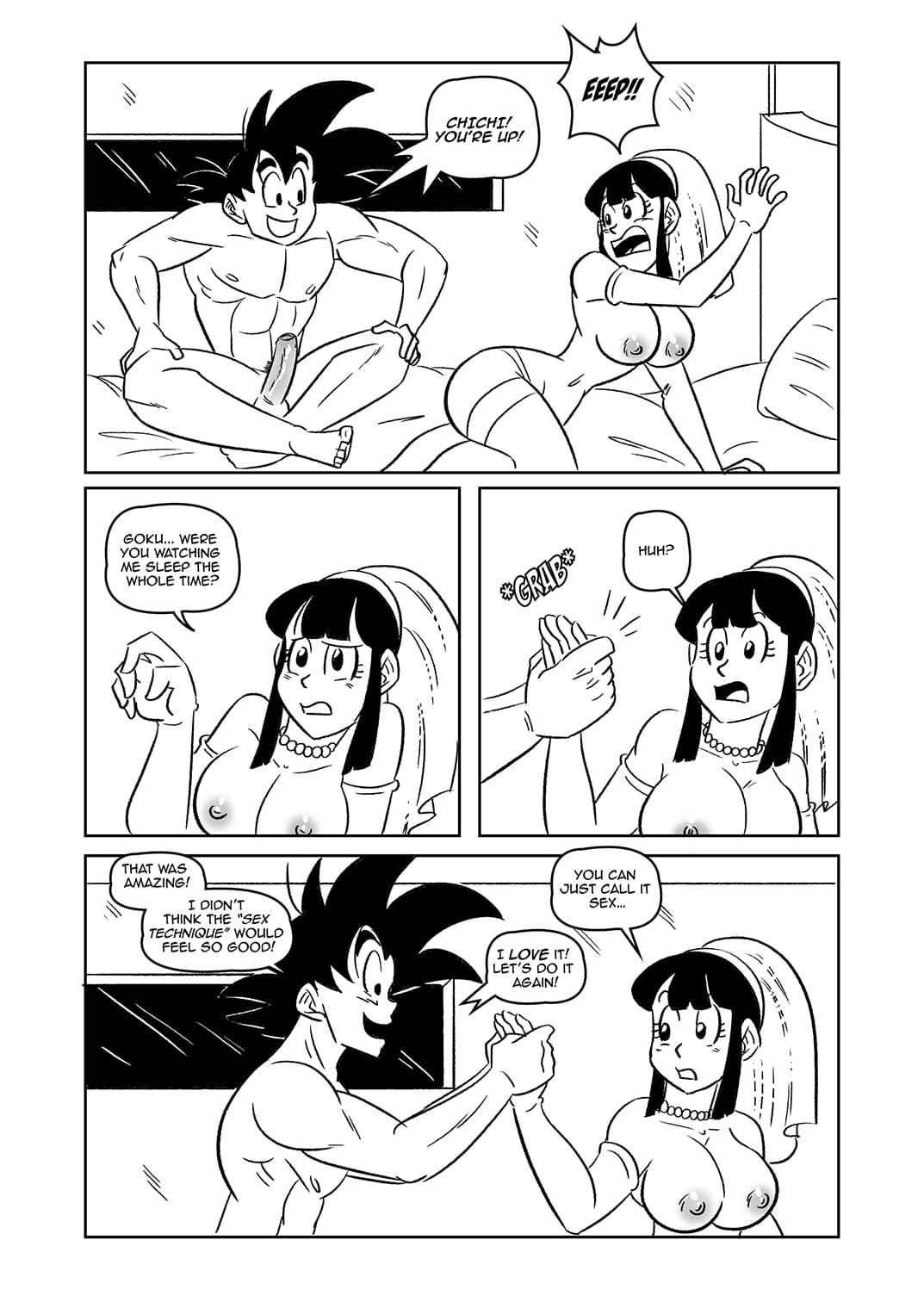 Wedding Night By FunsexyDB Porn Comic english 19