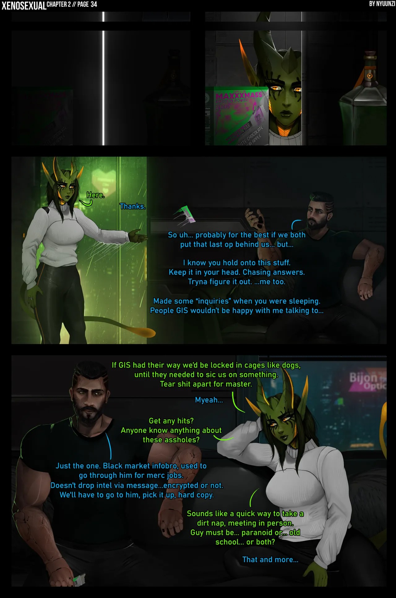 Xenosexual By Nyuunzi Part 2 Porn Comic english 35