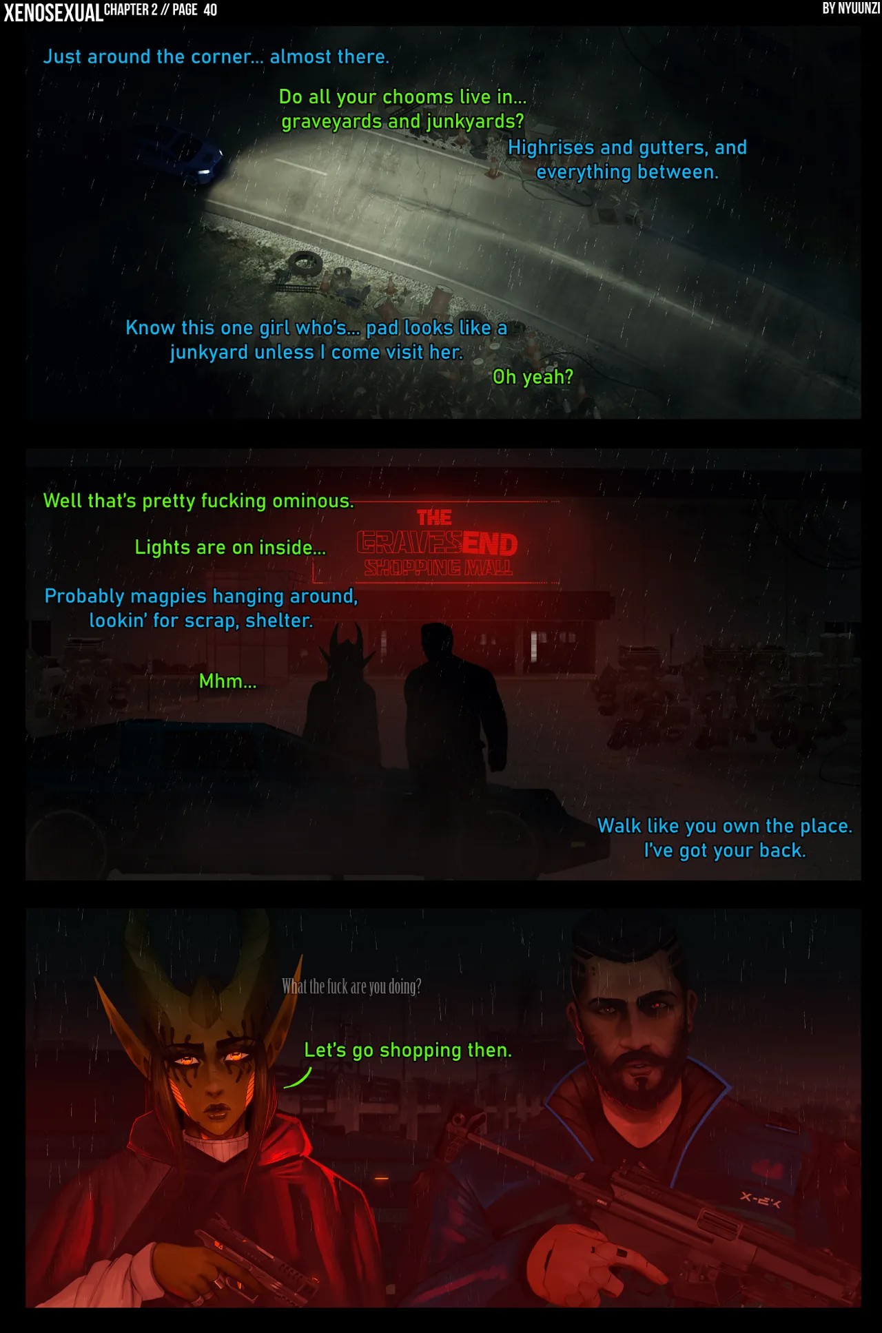 Xenosexual By Nyuunzi Part 2 Porn Comic english 41