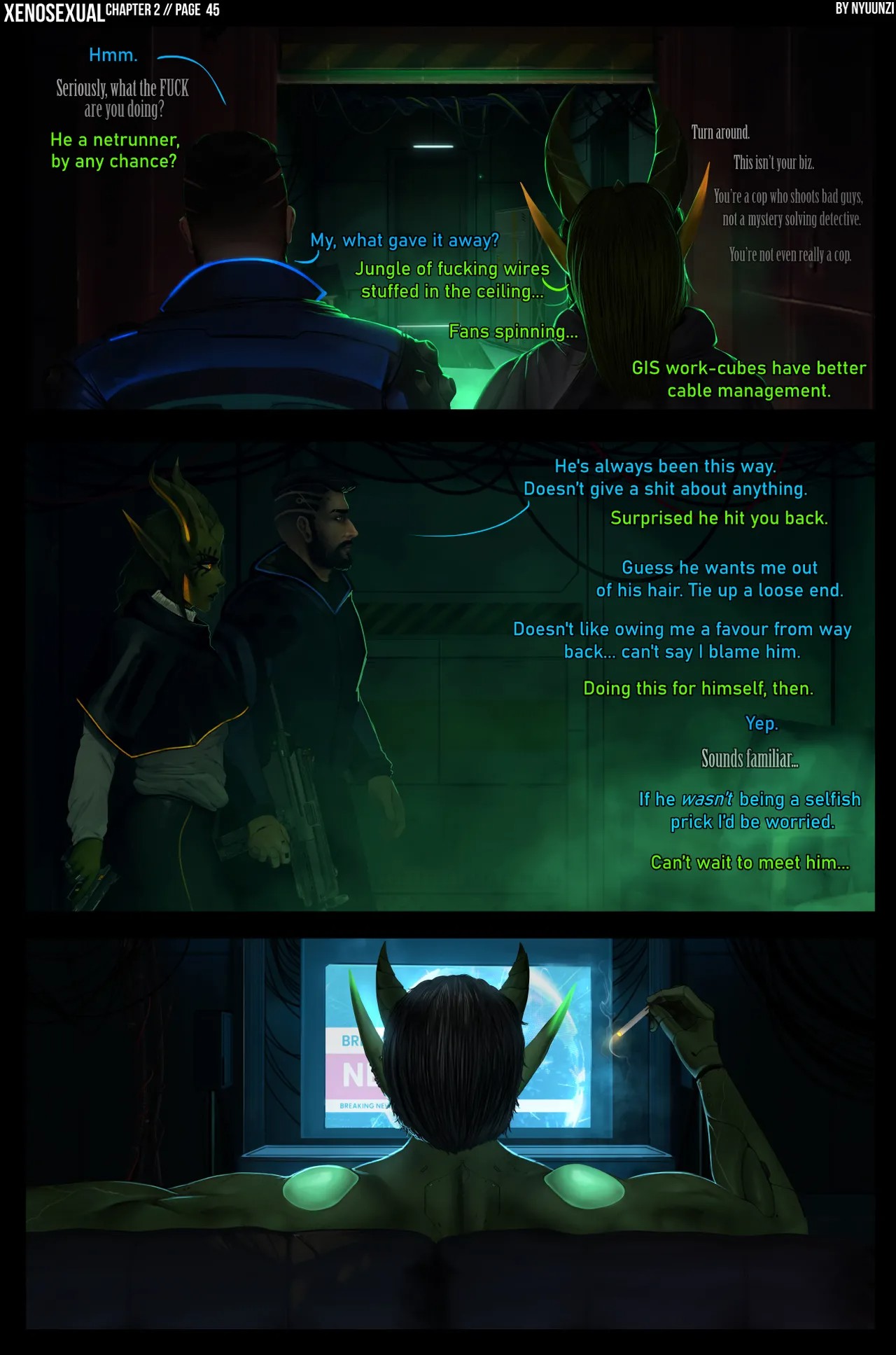 Xenosexual By Nyuunzi Part 2 Porn Comic english 46