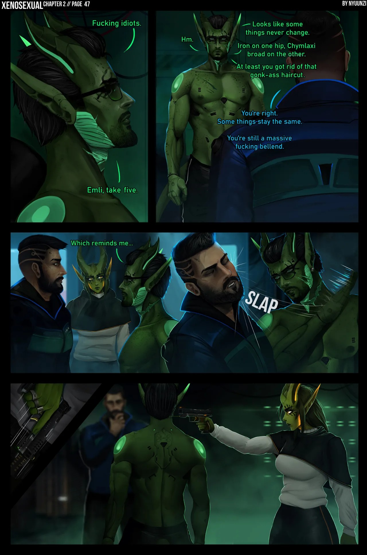 Xenosexual By Nyuunzi Part 2 Porn Comic english 48