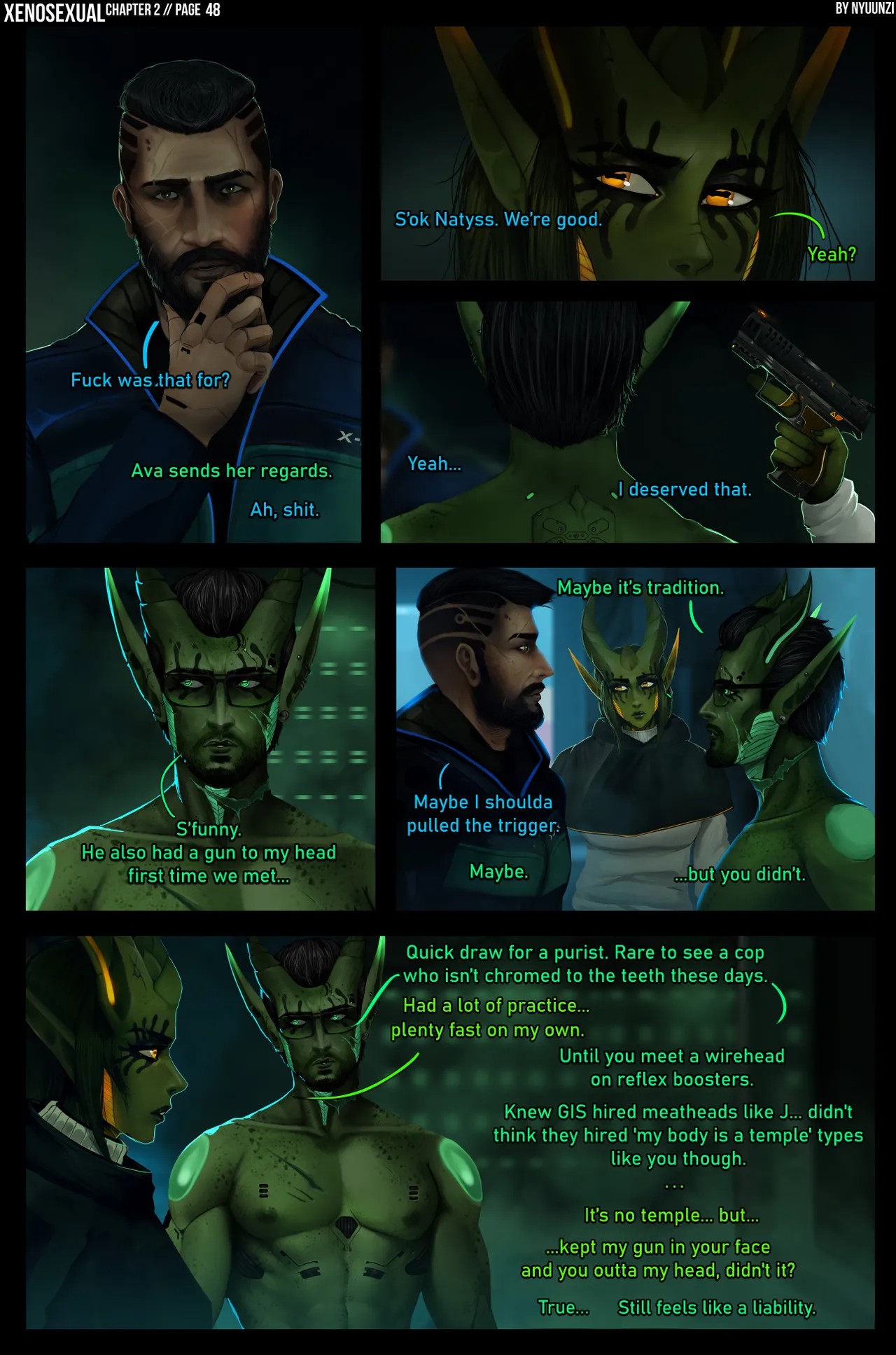 Xenosexual By Nyuunzi Part 2 Porn Comic english 49
