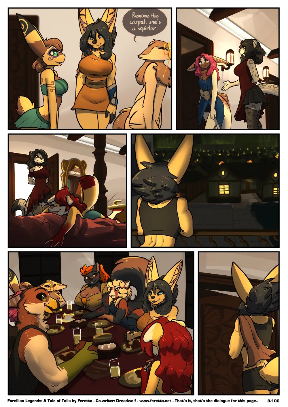 A Tale Of Tails Part 8: Power Play Porn Comic english 101