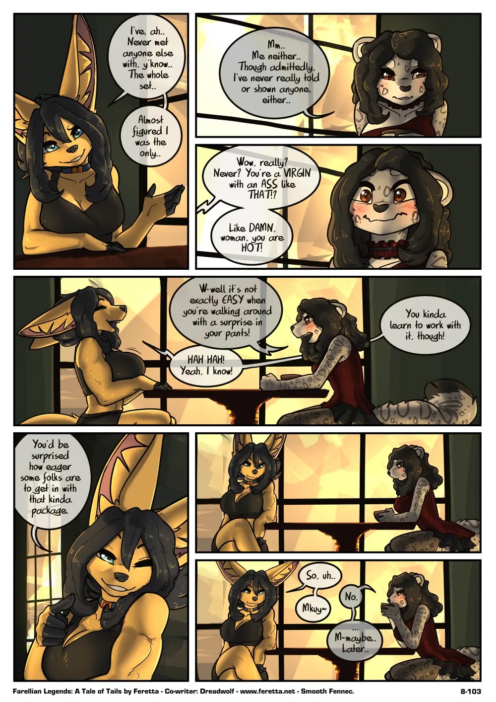 A Tale Of Tails Part 8: Power Play Porn Comic english 104