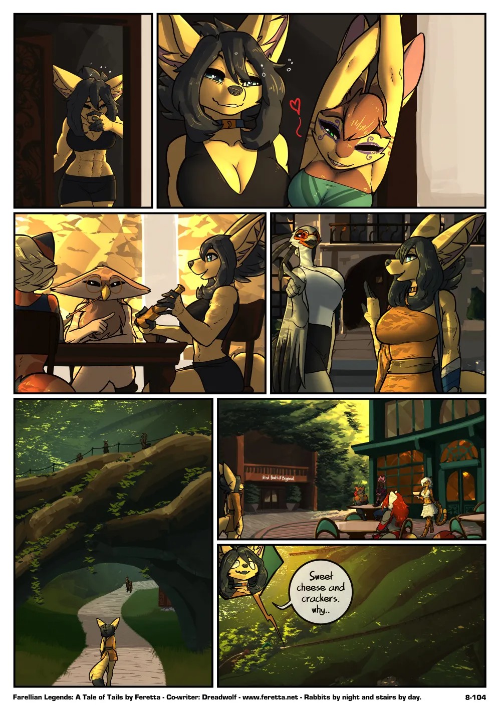 A Tale Of Tails Part 8: Power Play Porn Comic english 105