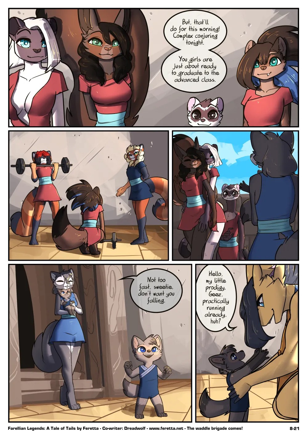 A Tale Of Tails Part 8: Power Play Porn Comic english 21