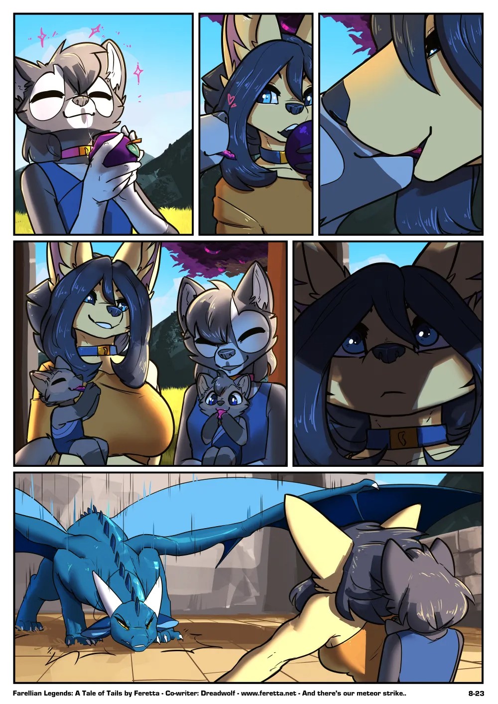 A Tale Of Tails Part 8: Power Play Porn Comic english 23