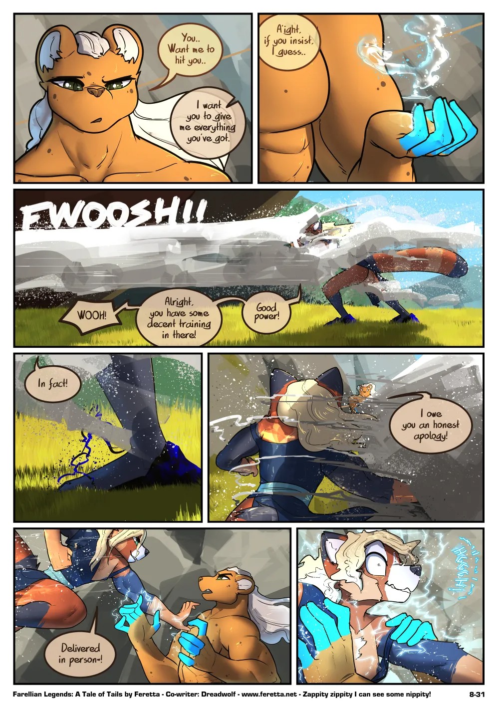 A Tale Of Tails Part 8: Power Play Porn Comic english 31