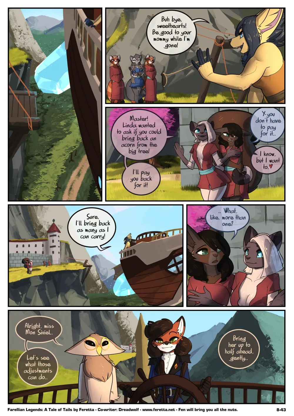A Tale Of Tails Part 8: Power Play Porn Comic english 44