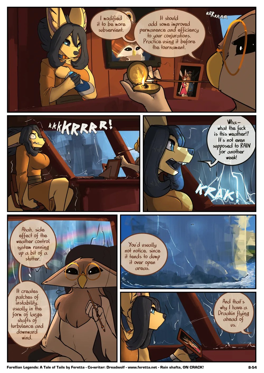 A Tale Of Tails Part 8: Power Play Porn Comic english 55