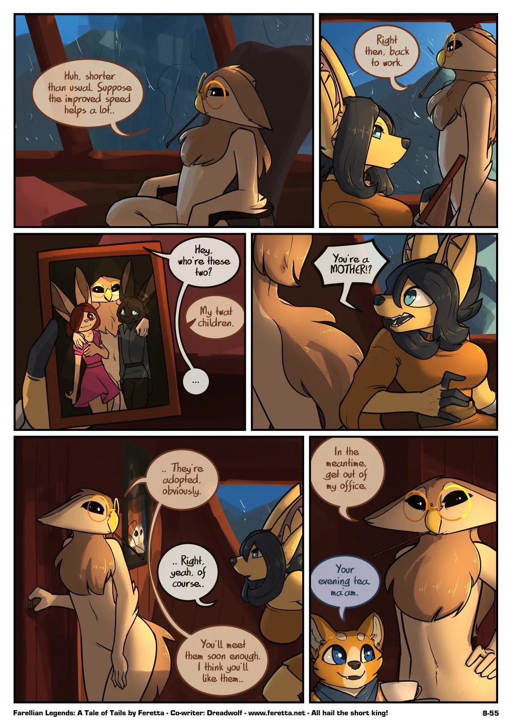 A Tale Of Tails Part 8: Power Play Porn Comic english 56
