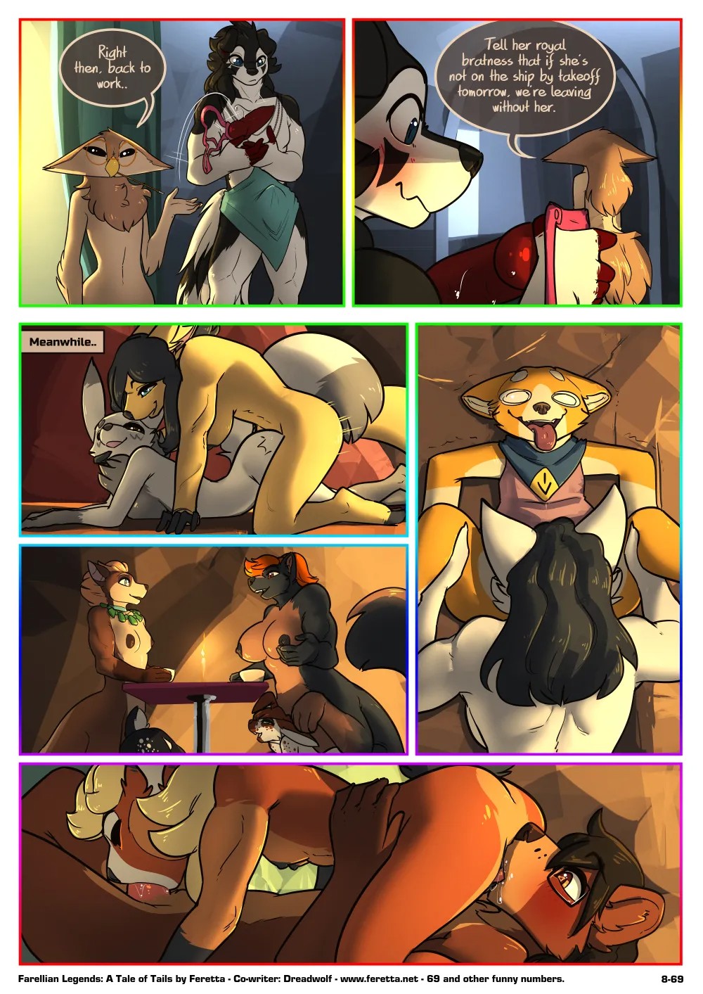 A Tale Of Tails Part 8: Power Play Porn Comic english 70