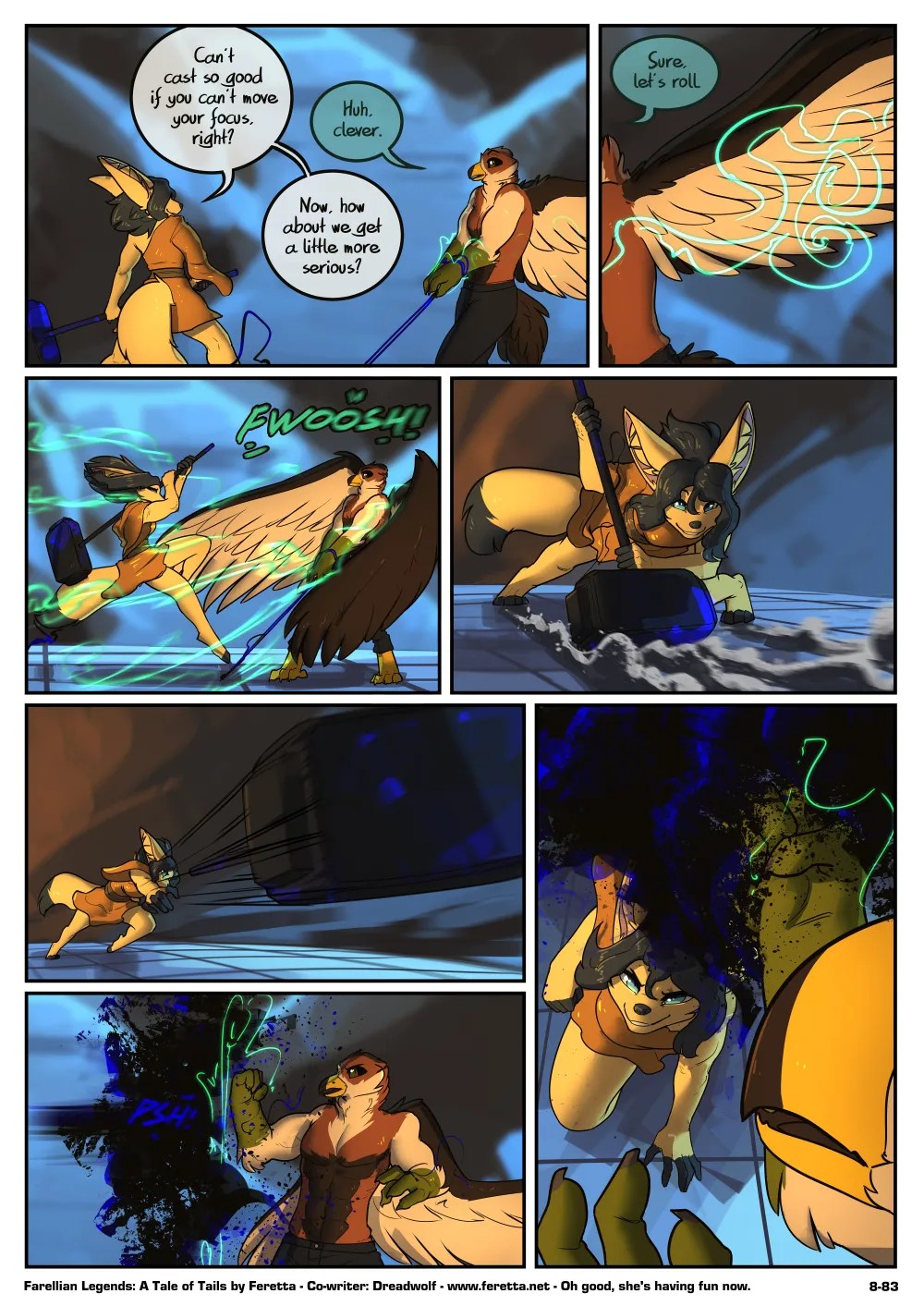 A Tale Of Tails Part 8: Power Play Porn Comic english 84