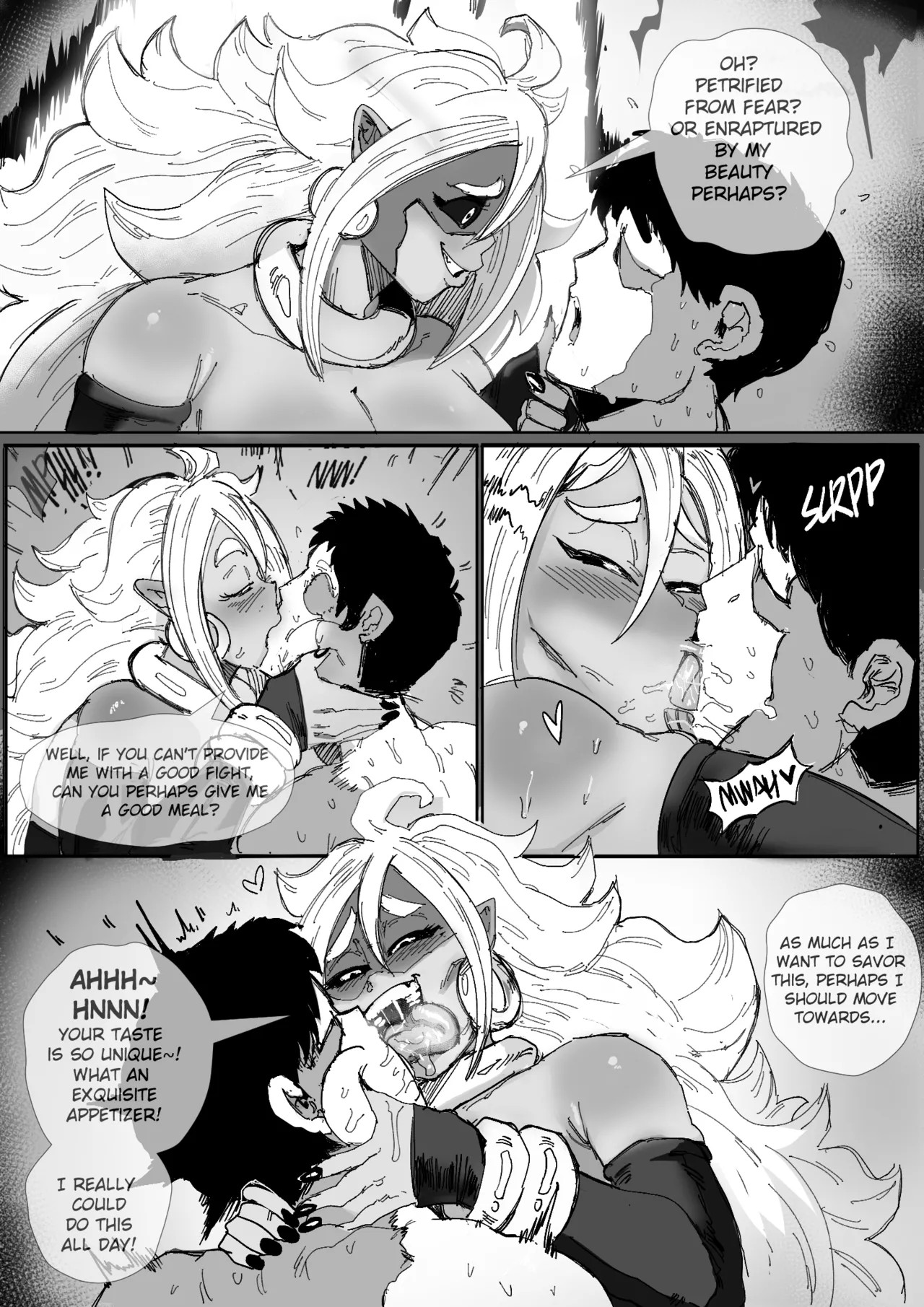 A Very Hungry Majin Porn Comic english 03