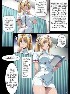Adventures Of Melinéa: A New Profession Porn Comic english 02