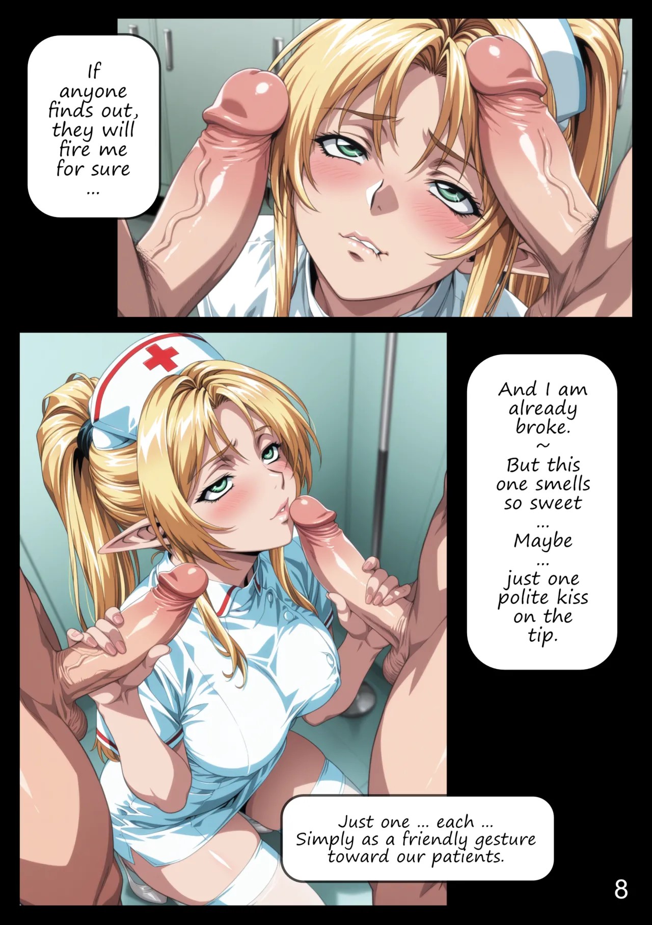 Adventures Of Melinéa: A New Profession Porn Comic english 09