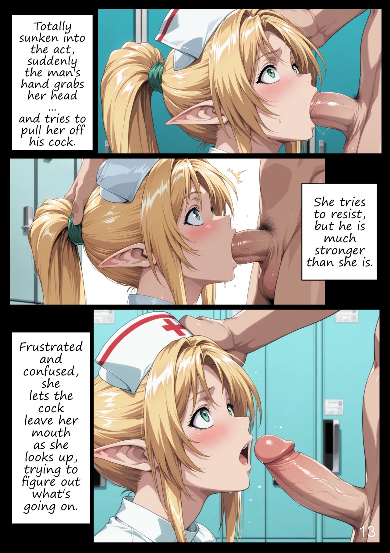 Adventures Of Melinéa: A New Profession Porn Comic english 14