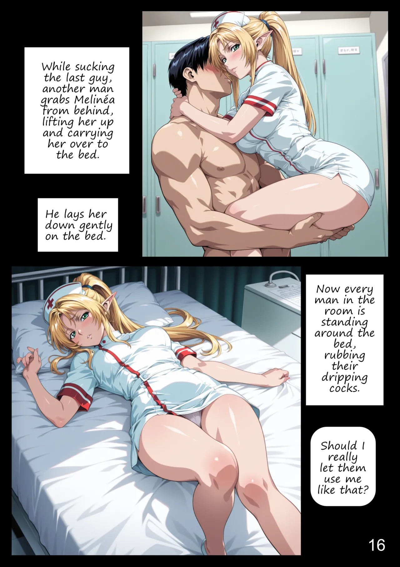 Adventures Of Melinéa: A New Profession Porn Comic english 17